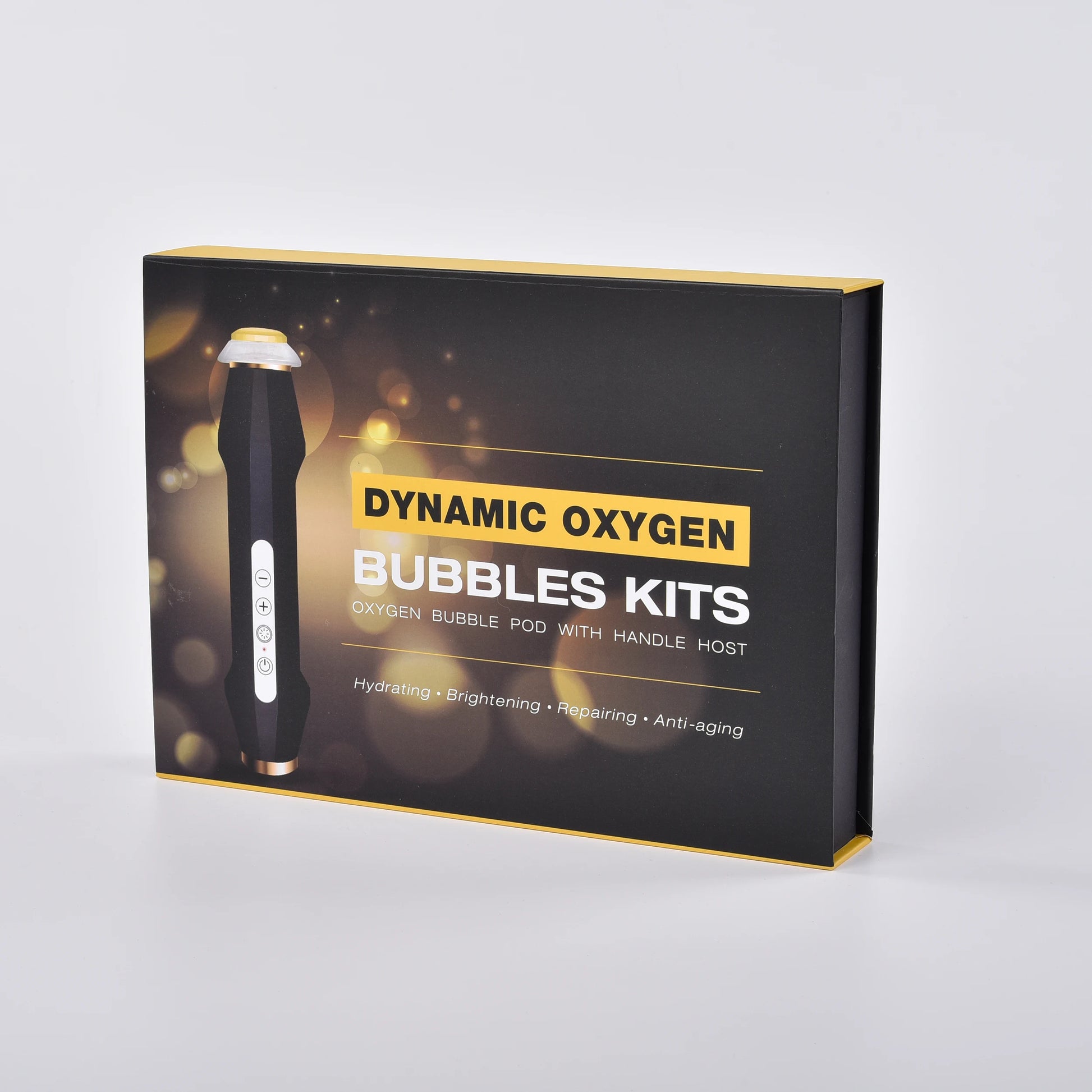 Portable Gift Box CO2 Oxygen Bubble Kit 6 Pods 6 Gel Detox Glam Skin Rejuvenation Anti-Aging Home Use Beauty Machine