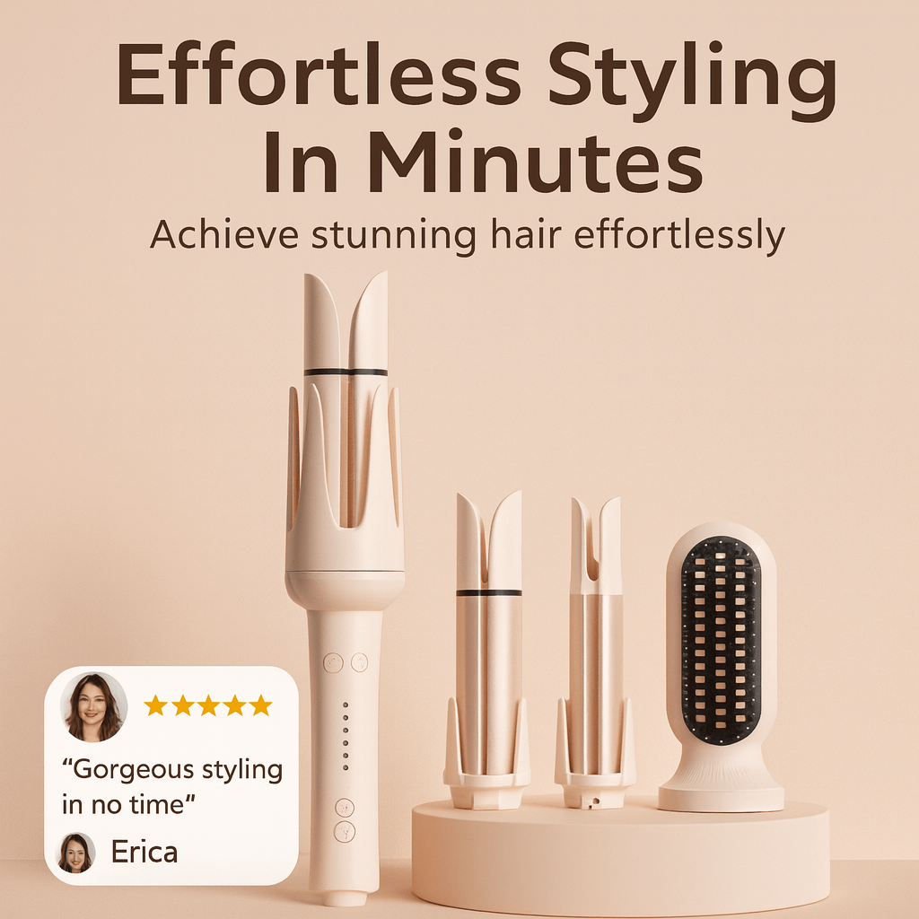 Quick-Curl Pro - the automatic Hair Curler