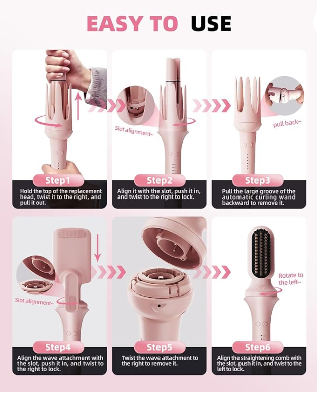 Quick-Curl Pro - the automatic Hair Curler
